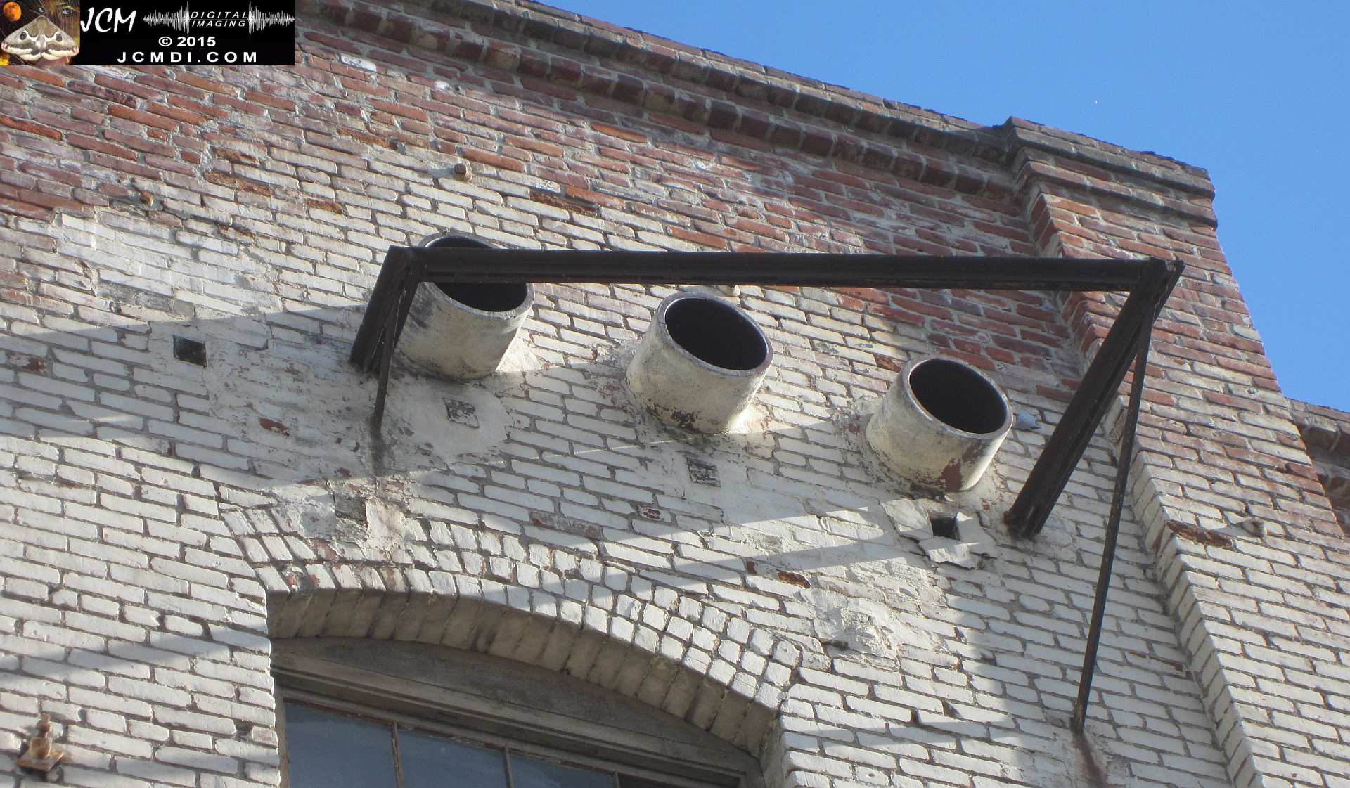 Olvera Street 1903 Los Angeles Trolley Power Substation Building, 10-23-2015